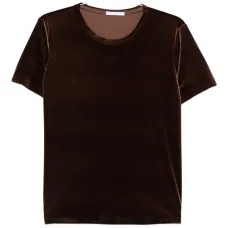 Велюровая футболка