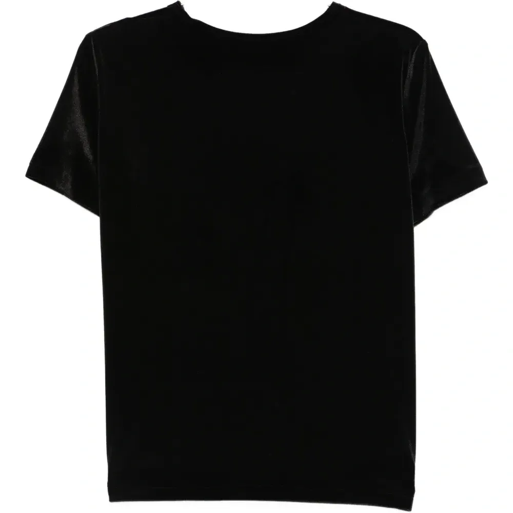 Велюровая футболка