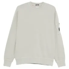 Свитшот с круглым вырезом и деталями-линзами