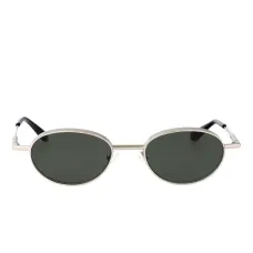 Солнцезащитные очки в овальной оправе