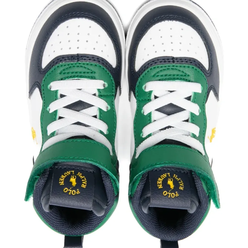 Высокие кроссовки на липучках Высокие кроссовки на липучках