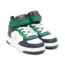 Высокие кроссовки на липучках