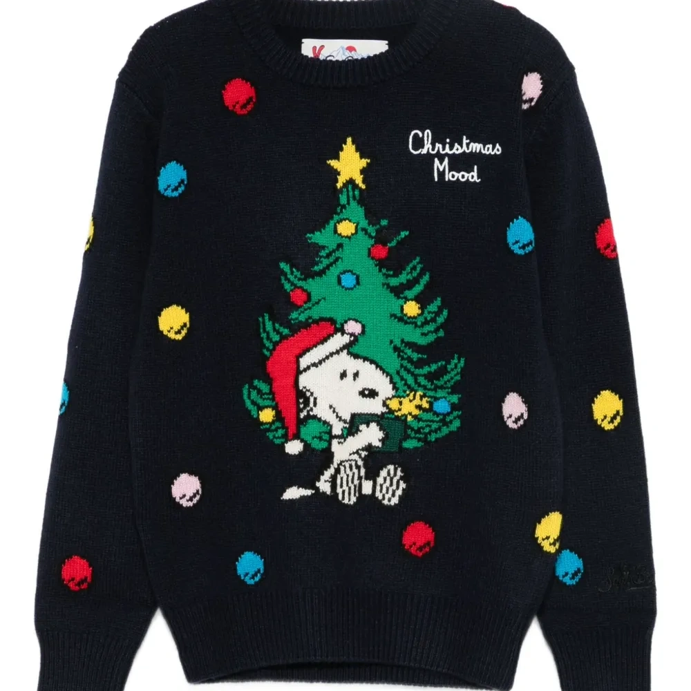 Свитер с интарсией