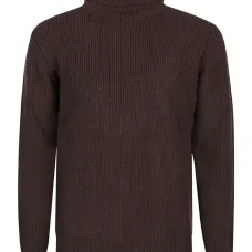 Рифлёный свитер с воротником-гольф Рифлёный свитер с воротником-гольф