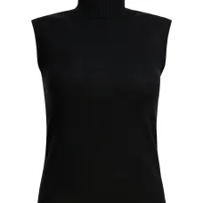 Безрукавка с воротником-гольф Безрукавка с воротником-гольф