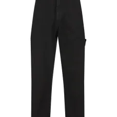 Брюки с нашивкой-логотипом