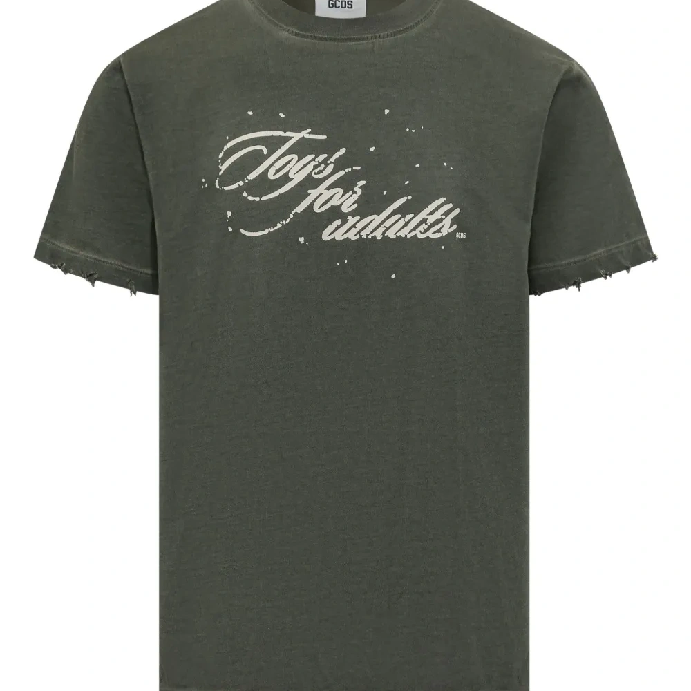 Футболка с принтом-текстом