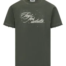 Футболка с принтом-текстом