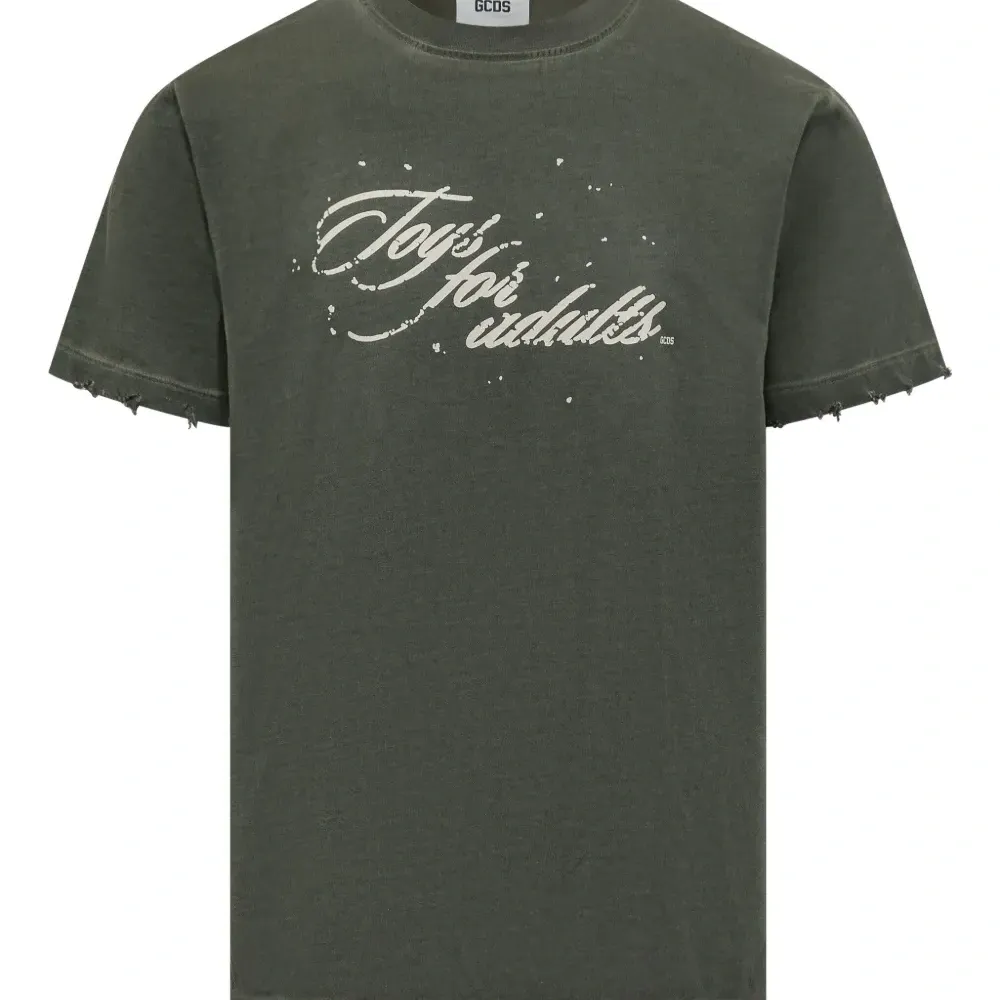 Футболка с принтом-текстом