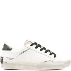 Кожаные кроссовки