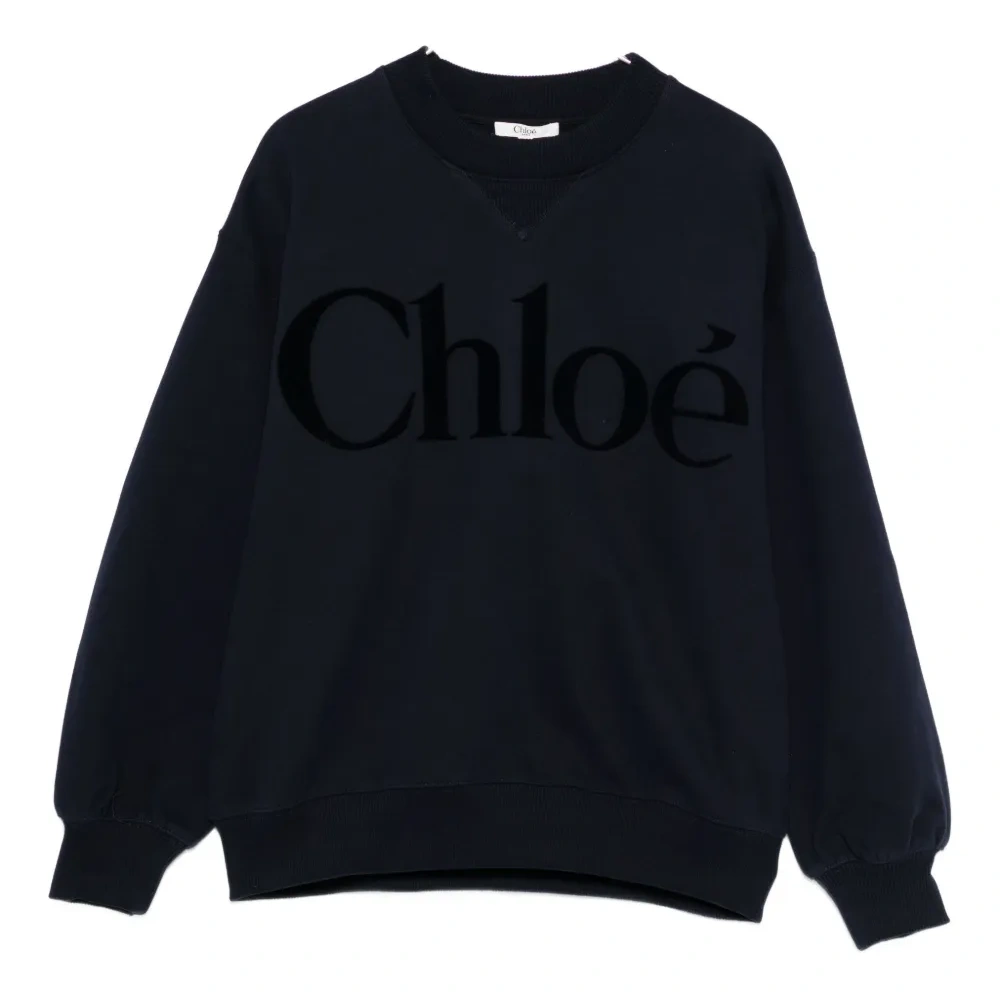 Флисовый свитшот с заниженной линией плеч