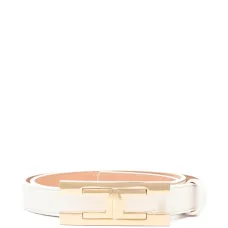 Ремень с пряжкой-логотипом