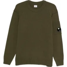 Свитер с деталями-линзами