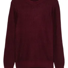 Свитер с круглым вырезом