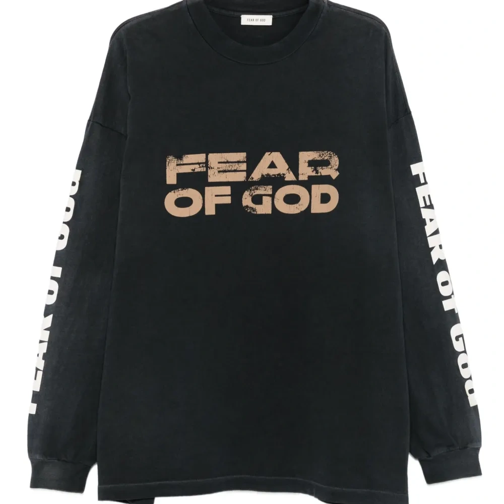 Футболка с длинными рукавами и логотипом