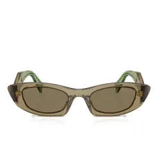 Солнцезащитные очки с геометрической оправой