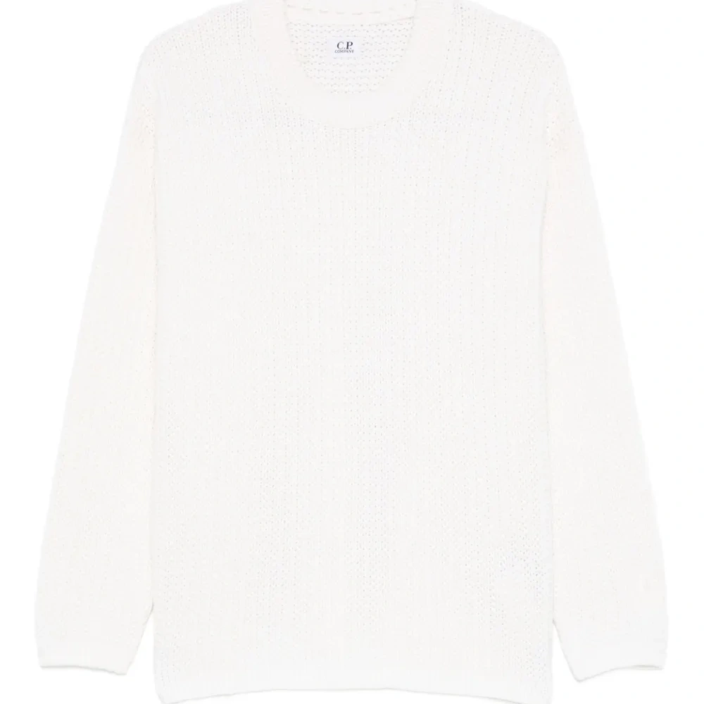 Свитер с круглым вырезом