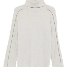 Свитер с высоким воротником