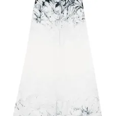 Расклешенные брюки с принтом