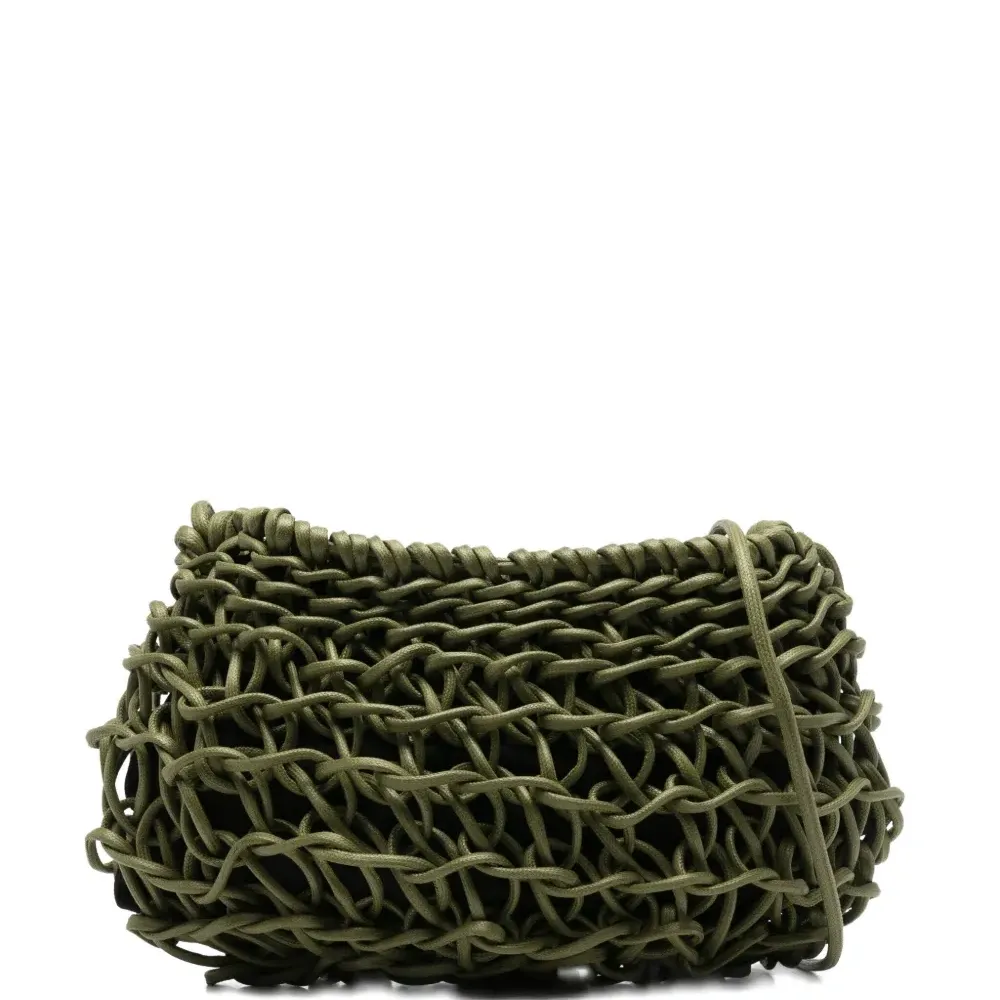 Плетёная сумка Cecilia через плечо