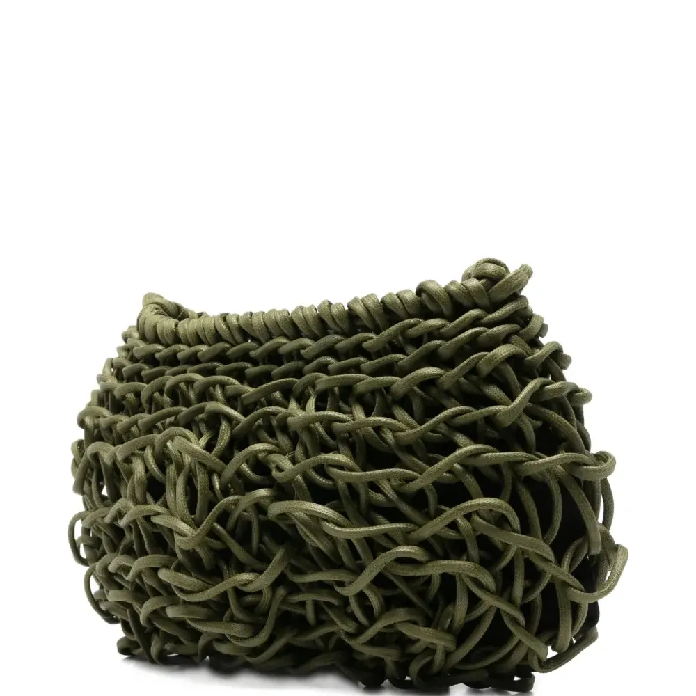 Плетёная сумка Cecilia через плечо