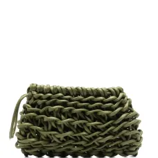 Плетёный клатч Nora