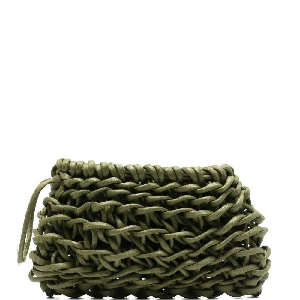 Плетёный клатч Nora