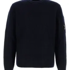 Свитер из шеряной смеси с карманом