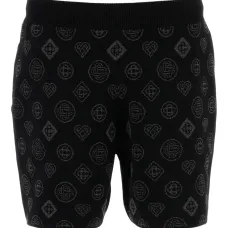 Вышитые жаккардовые шорты-бермуды Вышитые жаккардовые шорты-бермуды