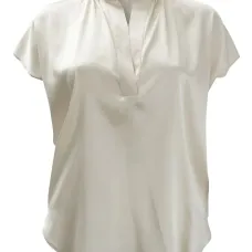 Блузка с короткими рукавами