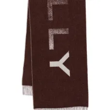 Шарф с интарсией в виде логотипа Шарф с интарсией в виде логотипа