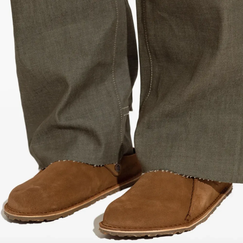 Мюли с пряжкой