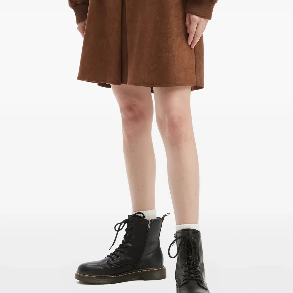 Плиссированная мини-юбка