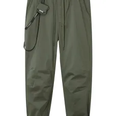 Зауженные брюки-карго