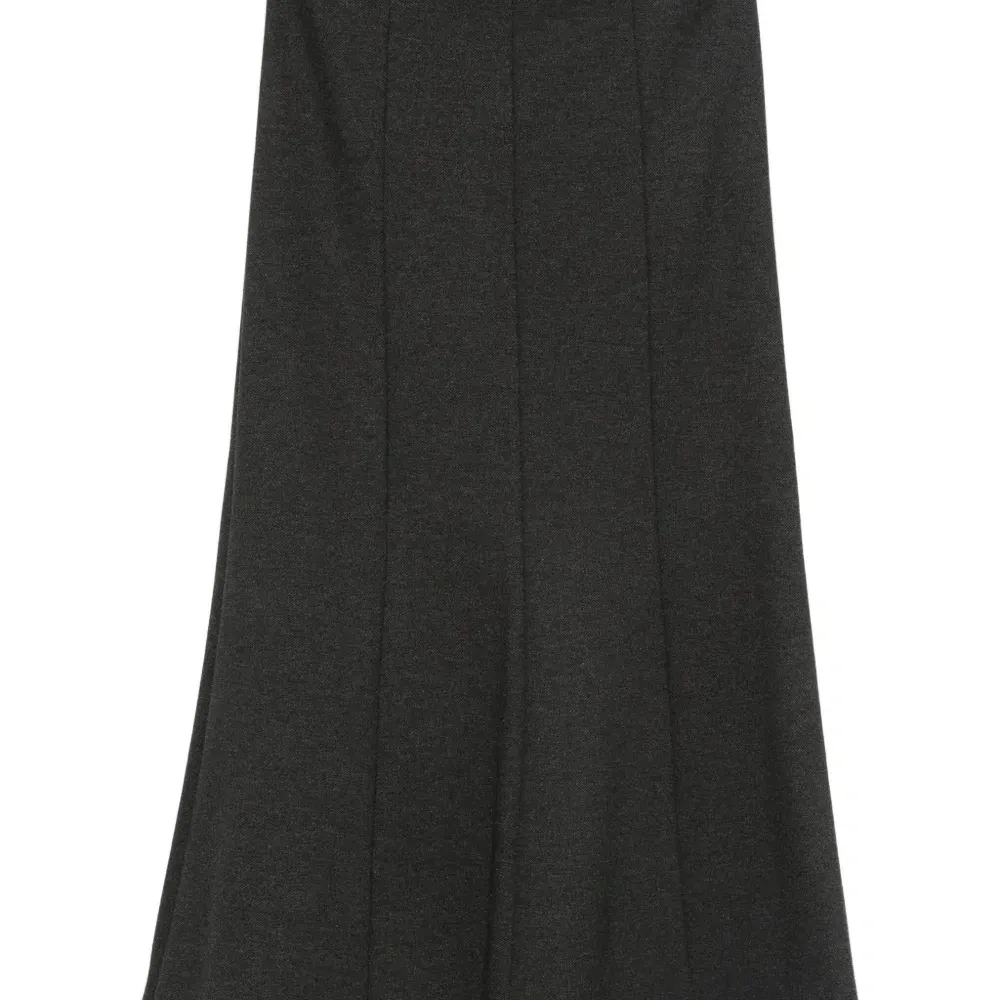 Миди-юбка с высокой талией