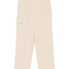 Брюки с накладными карманами