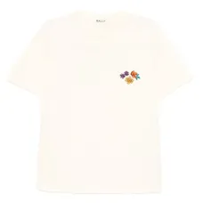 Хлопковая футболка с принтом логотипа