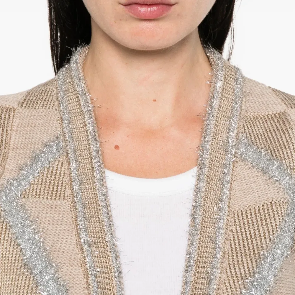 Кардиган с узором