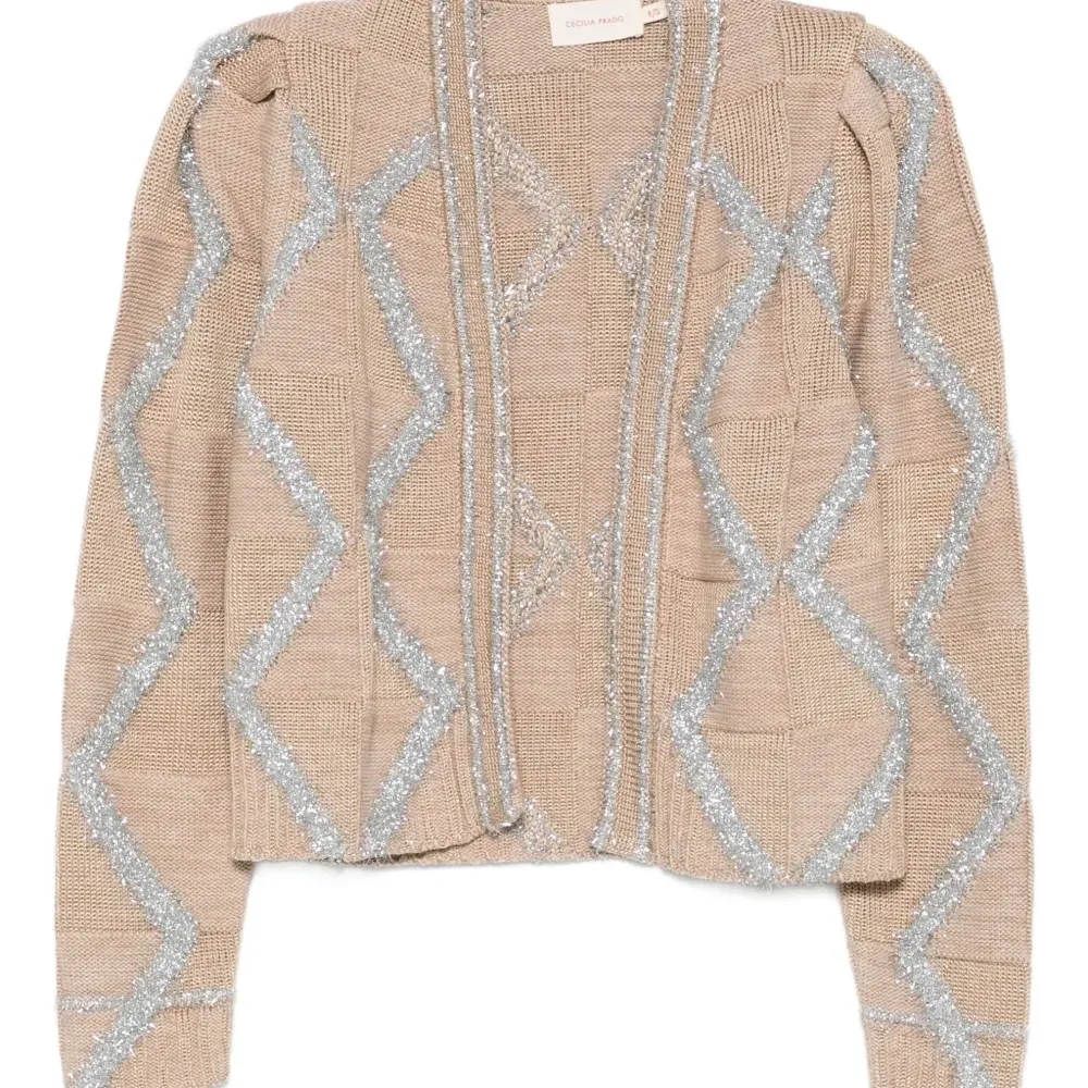 Кардиган с узором