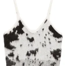 Рифленый топ-майка