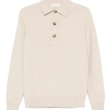 Рубашка поло с воротником на пуговицах