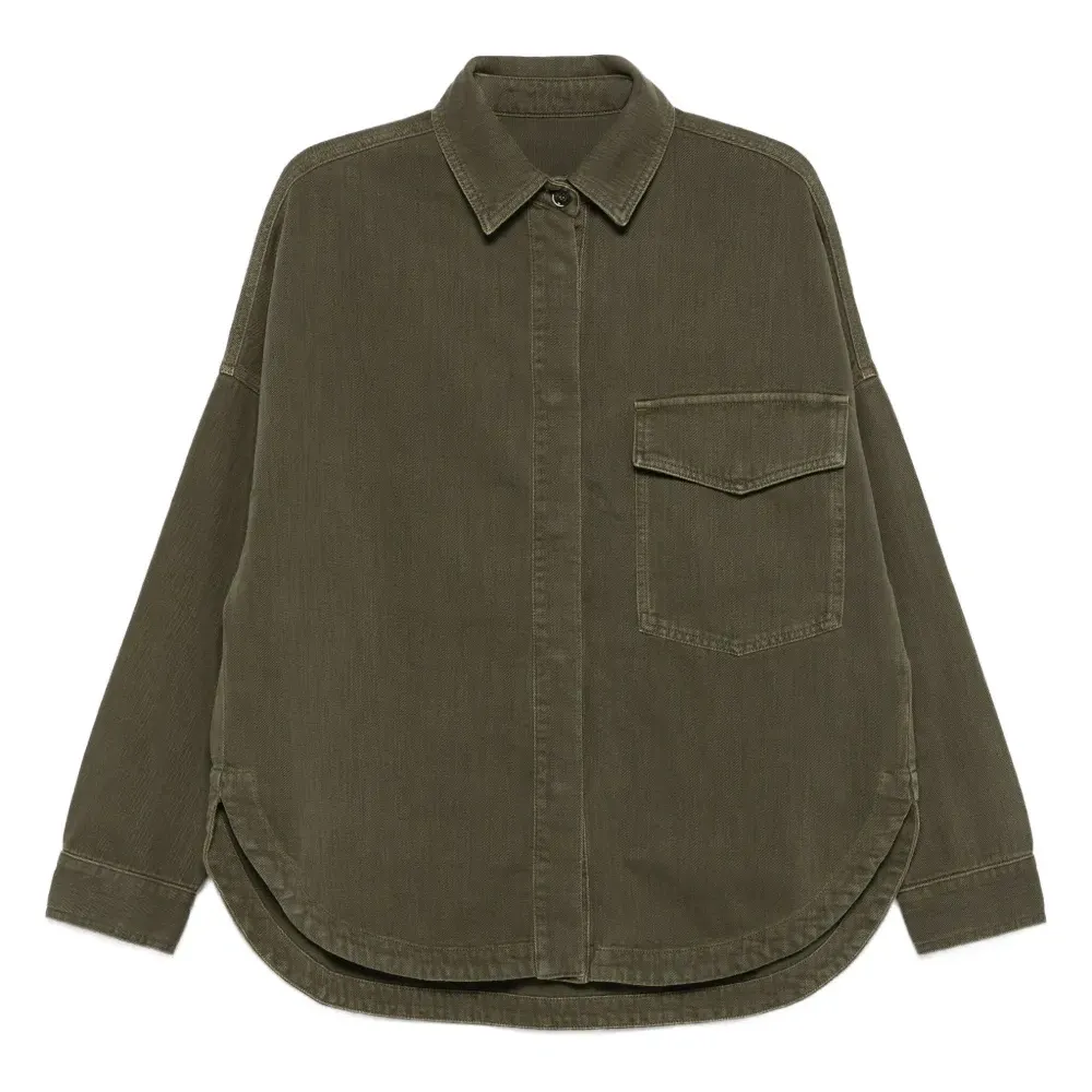 Рубашка-куртка с карманами