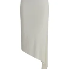 Асимметричная юбка миди