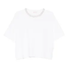 Топ с круглым вырезом