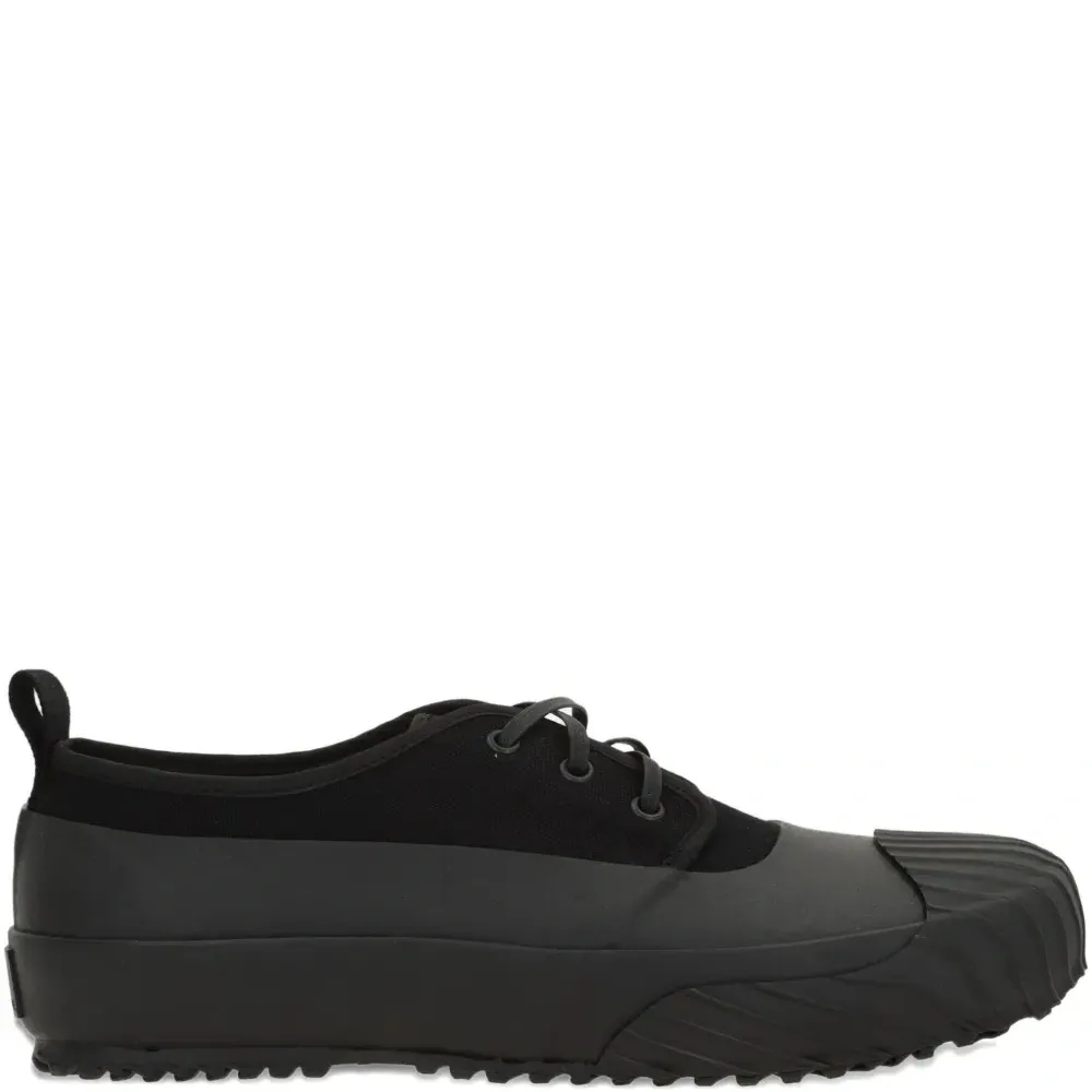 Кеды из канваса на шнуровке