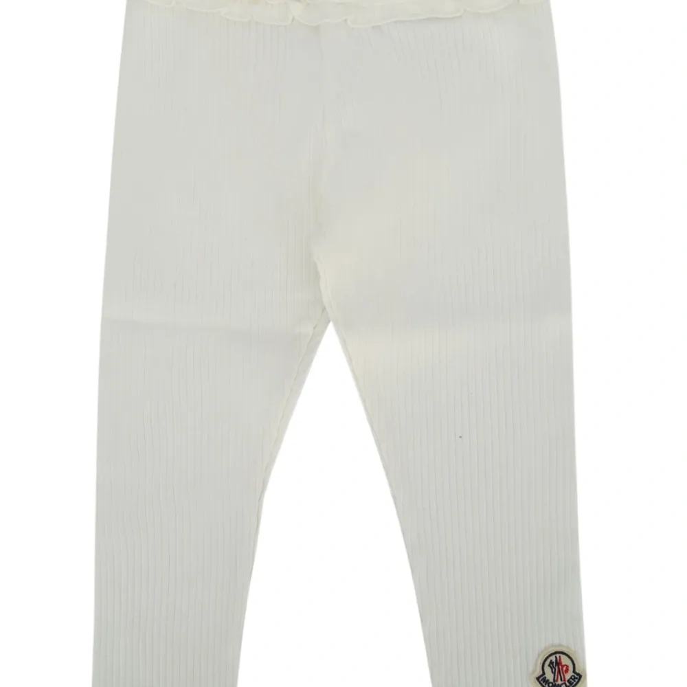 Леггинсы с нашивкой-логотипом