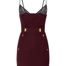 Мини-платье с кружевной отделкой Мини-платье с кружевной отделкой