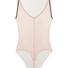 Боди из тюля с логотипом Боди из тюля с логотипом