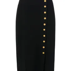 Юбка миди на пуговицах