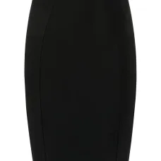 Мини-юбка с перекрёстным дизайном и фирменной табличкой с логотипом